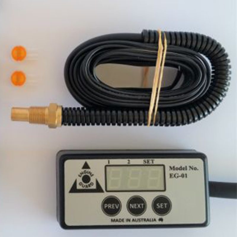 EG01 / 04 – Display with 1 x Fluid / Coolant Sensor (in-line hose). Available on special order. - Image 4