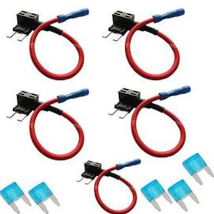 EG 01 / Piggy Back Fuse Holder – (Simply plug into existing fuse box with 5 amp fuse included)